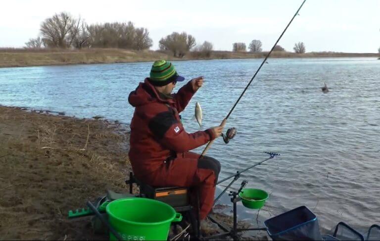 рыбалка на фидер весной на реке